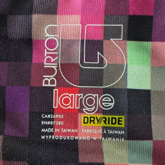 Burton Leggings Women's Large Dryride Pixelated Cadence Lightweight Baselayer - Picture 4 of 13